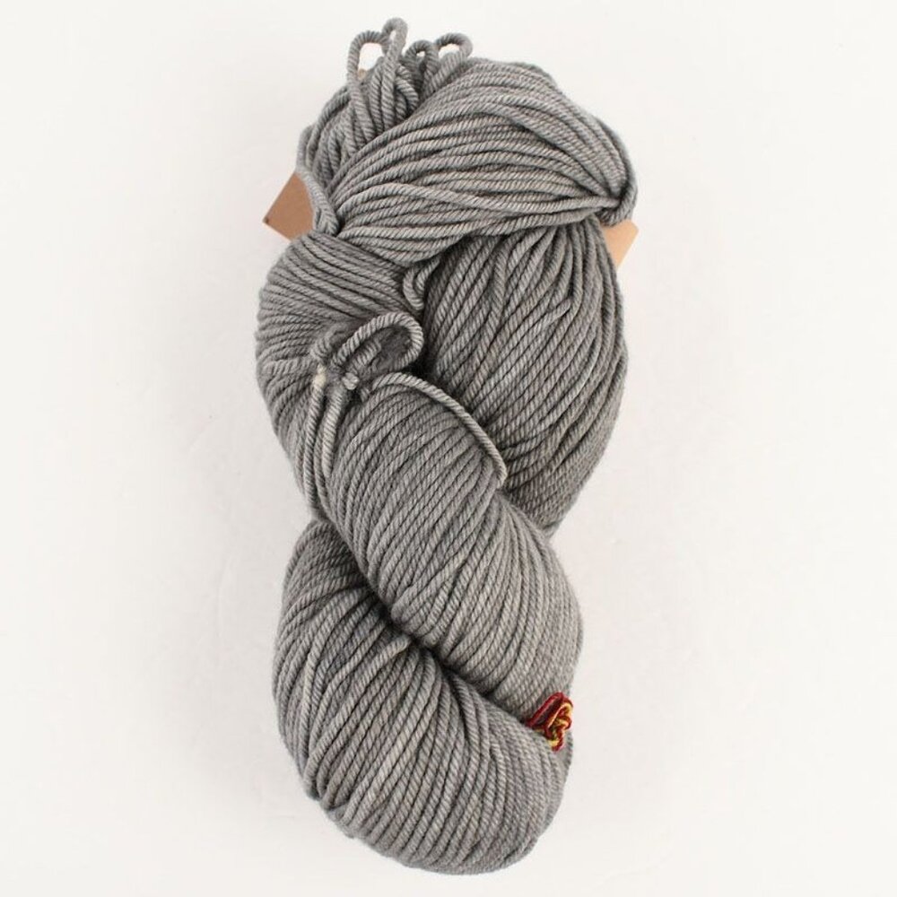 MadelineTosh DK Twist Yarn 100% Merino Wool Hand-Dyed OOAK Gray